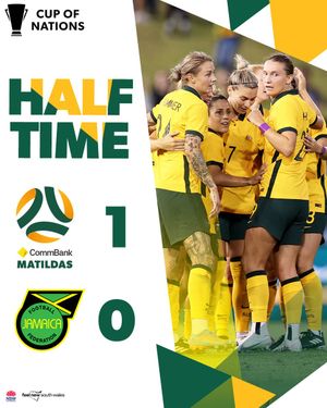 Image post by @TheMatildas on Twitter