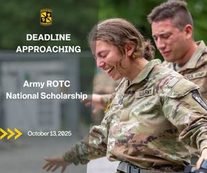 Image post by @armyrotc on Instagram