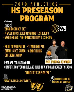 Image post by @7070athletics on Instagram