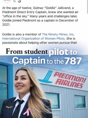 Image post by @pilotgoldie787 on Instagram