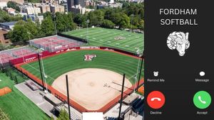 Image post by @fordham_softball on Instagram