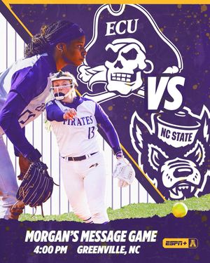 Image post by @ecu__softball on Instagram