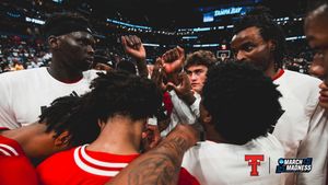 Image post by @texastechmbb on Instagram