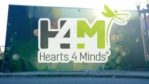 Video post by @hearts4minds on Facebook