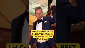 Video post by @oscars on YouTube