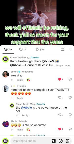 Video post by @cleanteethmag on TikTok