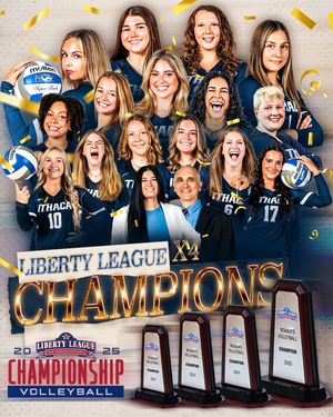 Image post by @ithacavolleyball on Instagram