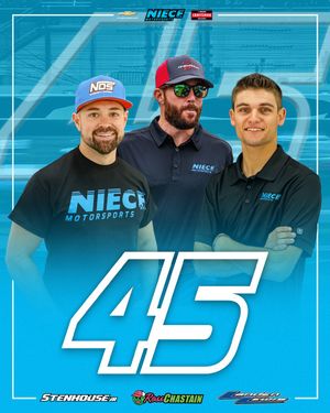 Image post by @NieceMotorsport on Twitter