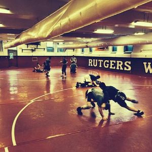 Image post by @ruwrestling on Instagram