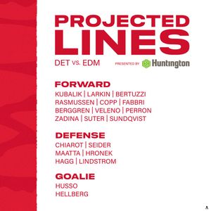 Image post by @DetroitRedWings on Twitter