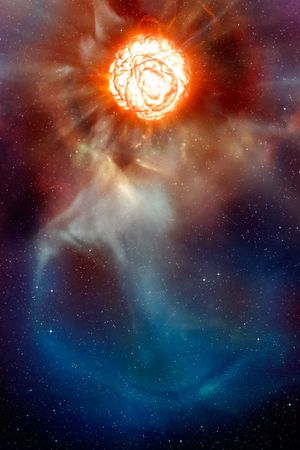 Image post by @ESO on Twitter