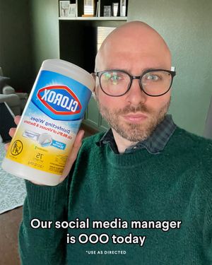 Image post by @clorox on Instagram