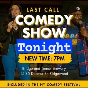 Image post by @LastCallComedyNYC on Facebook