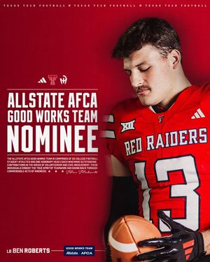 Image post by @texastech_fb on Instagram