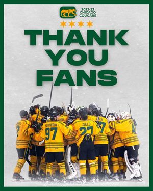 Image post by @chicagocougarshockey on Instagram