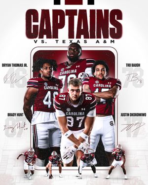 Image post by @GamecockFB on Twitter