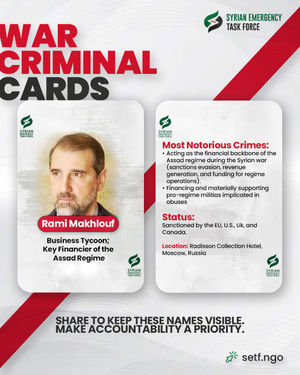 Image post by @syrianetf on Instagram