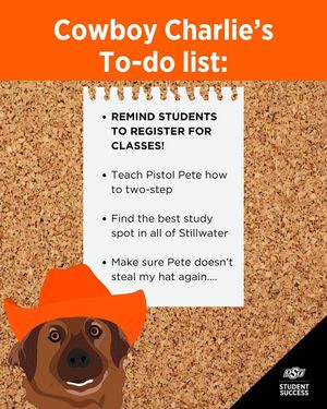 Image post by @Office of Student Success on Facebook