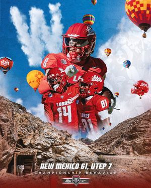 Image post by @UNMLoboFB on Twitter/X