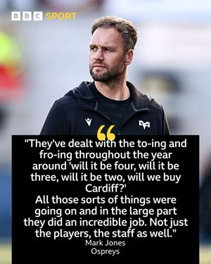 Image post by @bbcsportwales on Instagram
