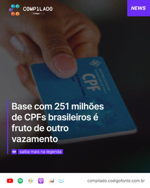 Image post by @codigofontetv on Instagram