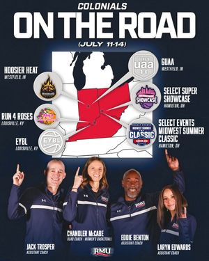 Image post by @rmuwbasketball on Instagram