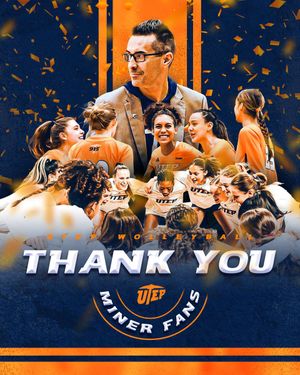 Image post by @UTEPVB on Twitter