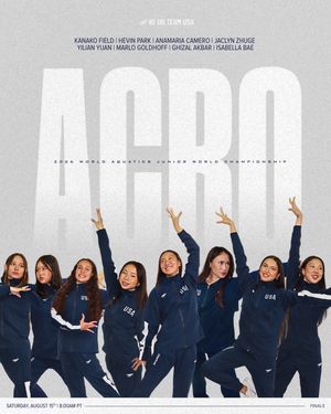 Image post by @usaartisticswimming on Instagram