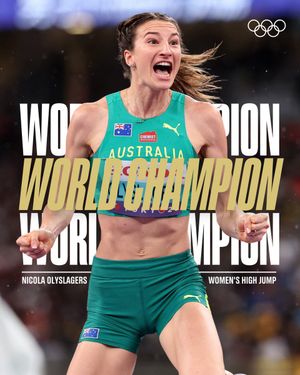 Image post by @Olympics on Twitter