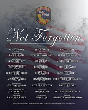 Image post by @calfire on Instagram