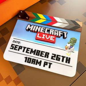 Image post by @minecraft on Instagram