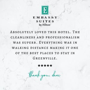 Image post by @embassysuitesgvilledt on Instagram
