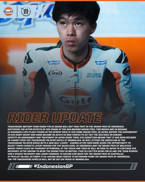 Image post by @trackhousemotogp on Instagram