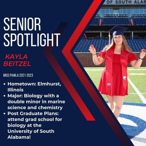 Image post by @southalabama.cheerleading on Facebook