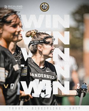 Image post by @VandyLacrosse on Twitter