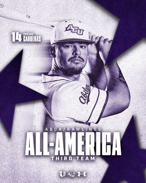 Image post by @acu_baseball on Instagram