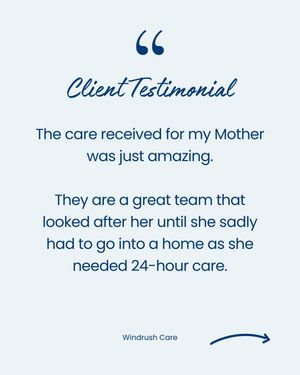 Image post by @windrushcare on Instagram