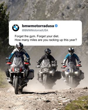 Image post by @bmwmotorradusa on Instagram