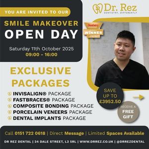 Image post by @drrezdental on Facebook