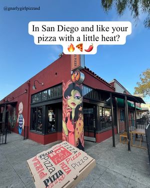 Image post by @gnarlygirlpizzasd on Instagram