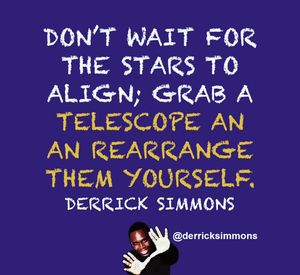 Image post by @derricksimmons on Instagram
