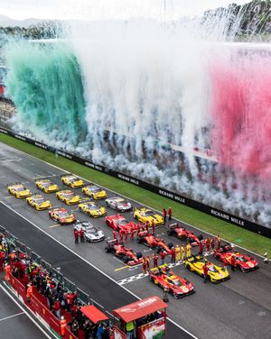 Image post by @ferrariraces on Instagram