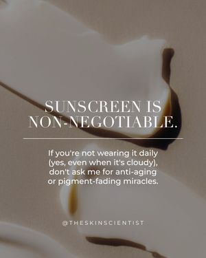 Image post by @theskinscientist on Instagram