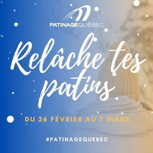 Image post by @patinageqc on Facebook