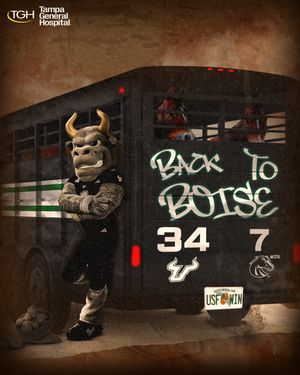 Image post by @USFFootball on Twitter