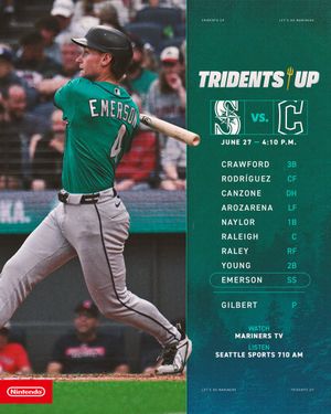 Image post by @Mariners on Twitter