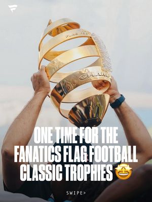 Image post by @fanatics on Instagram