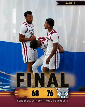 Image post by @concordia_mbb on Instagram