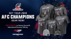Image post by @PatriotsProShop on Twitter