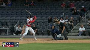 Video post by @fayettevillewoodpeckers on Facebook